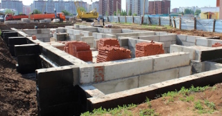 Фундаменты промышленных зданий в Черногорске цена от 25421 руб. - заказать строительство фундамента промздания под стальные колонны